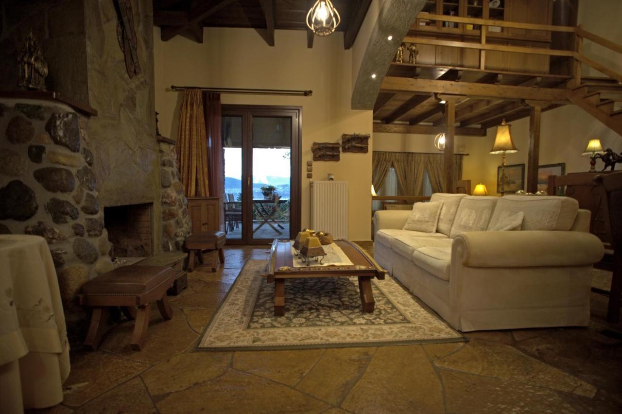 Wood And Stone Villa Ioannina Bagian luar foto